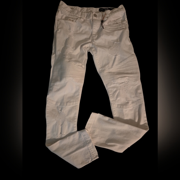 Armani Exchange Men's J27 Skinny Biker Jeans Size 30 - Picture 2 of 5